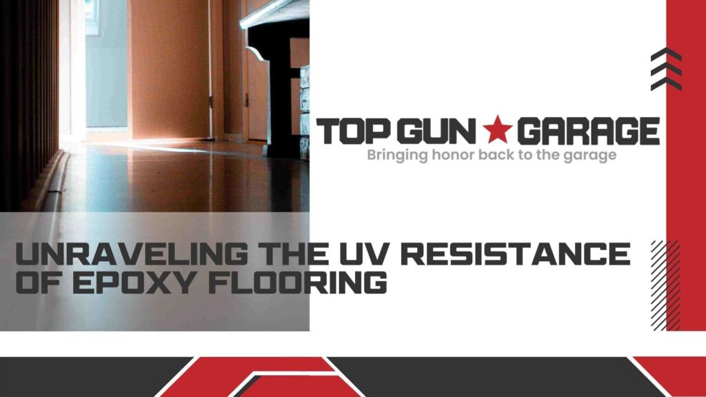 |what is the uv resistance rating of epoxy flooring|A closeup view of an epoxy floor surface under harsh UV exposure