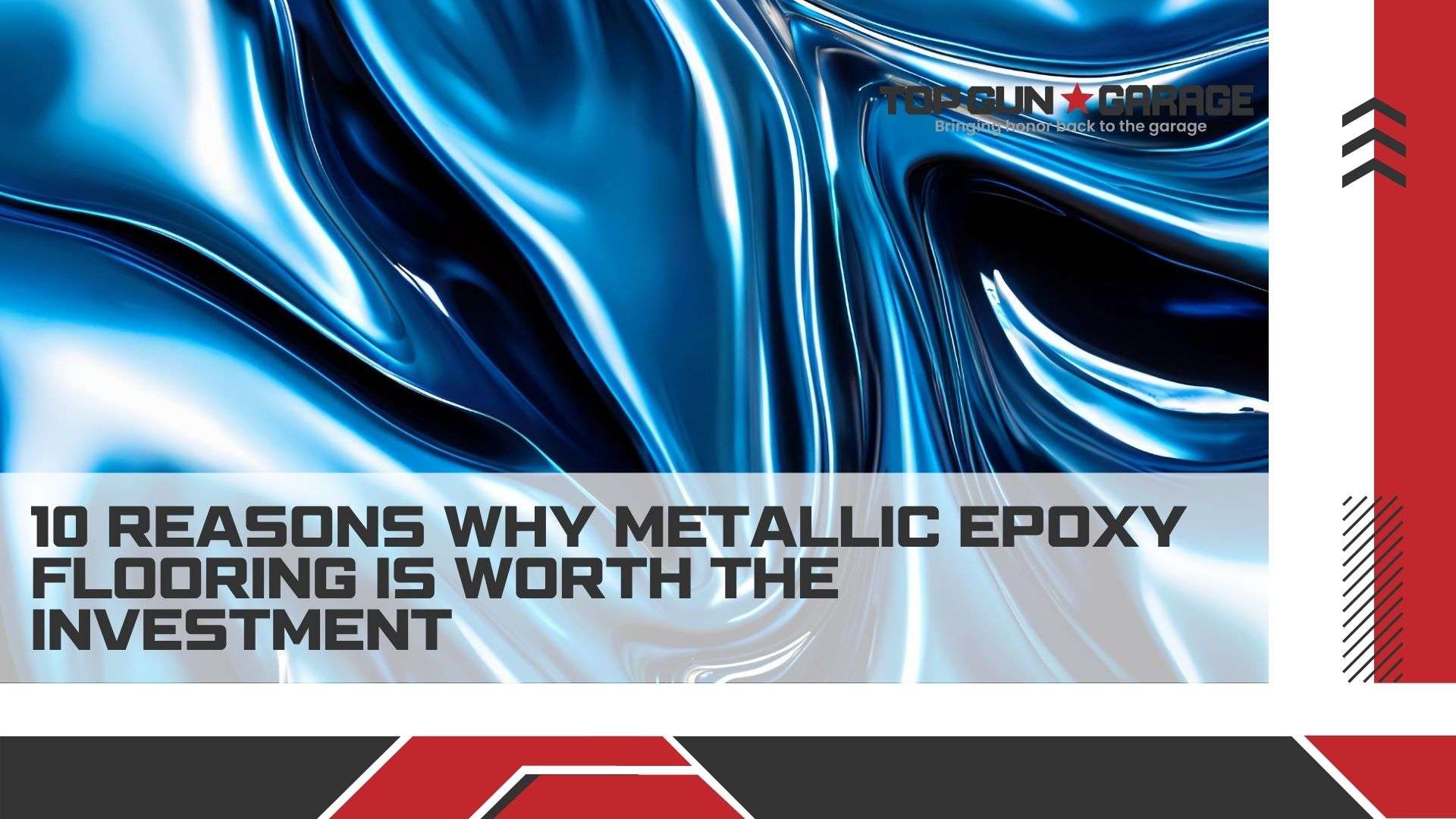 |unique metallic epoxy patterns that wow guests|A professional epoxy flooring installation in a well-lit