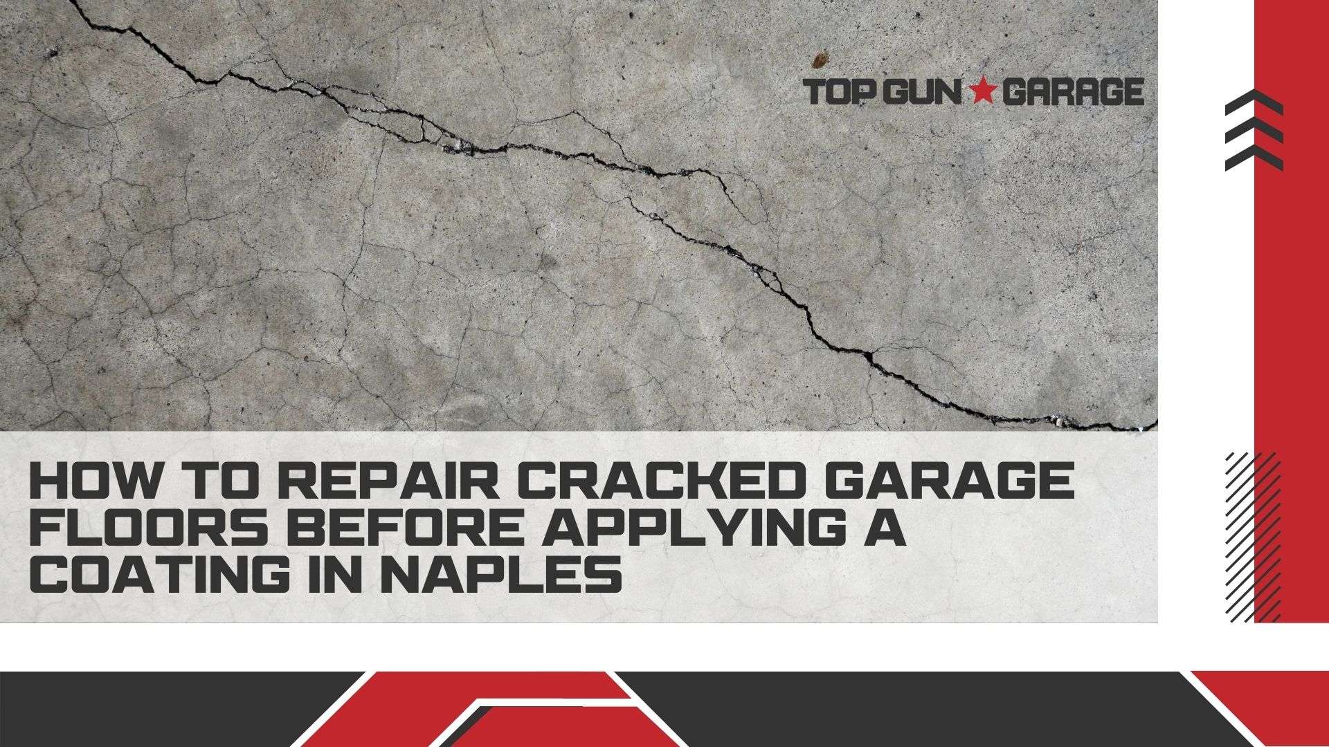 cracked garage floors6|fixing cracked garage floors before coating naples|A well-lit