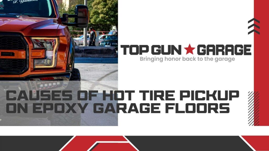 |A severely damaged epoxy garage floor