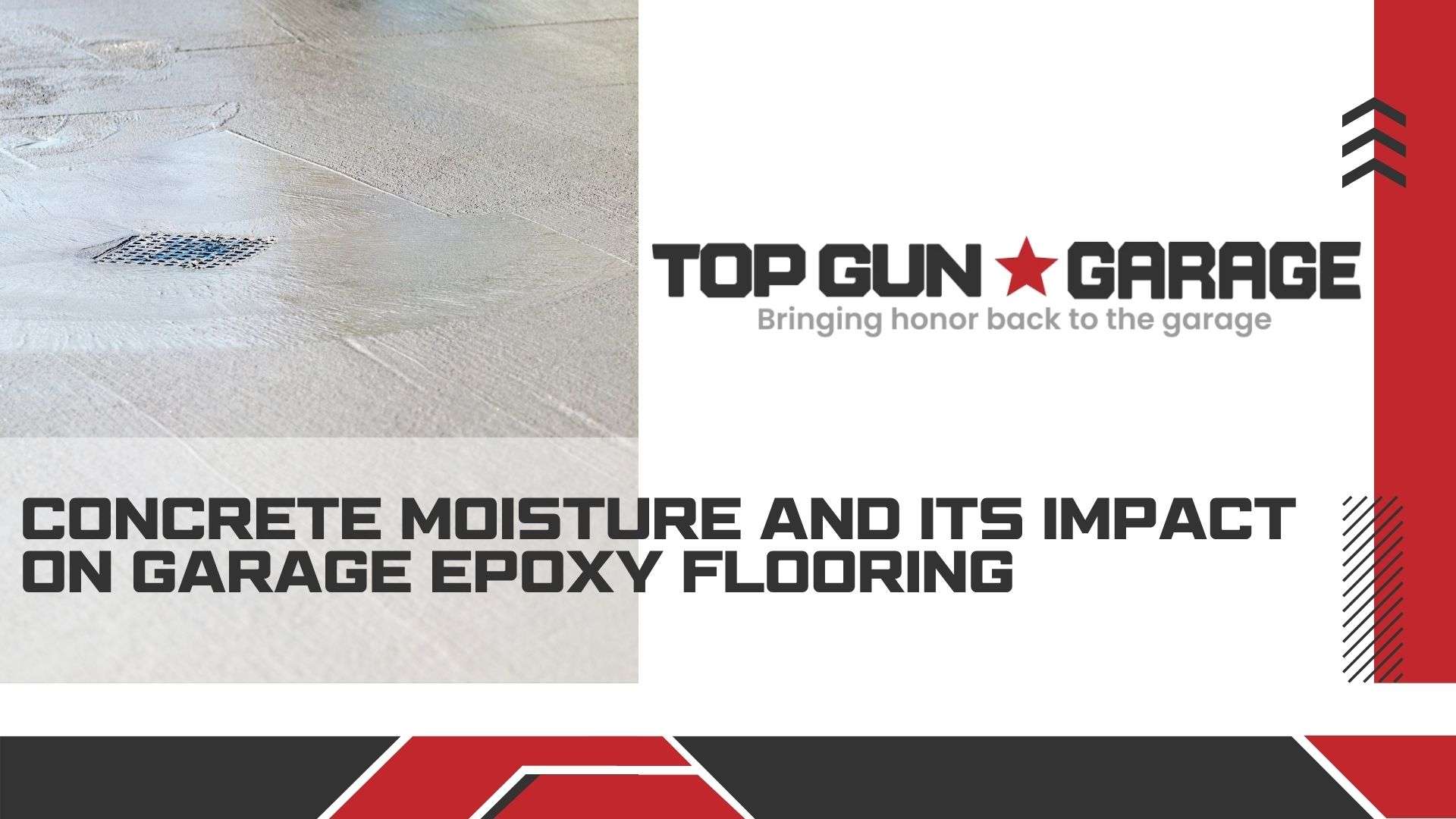 |why concrete moisture matters for garage epoxy|A garage floor coated with a durable epoxy barrier