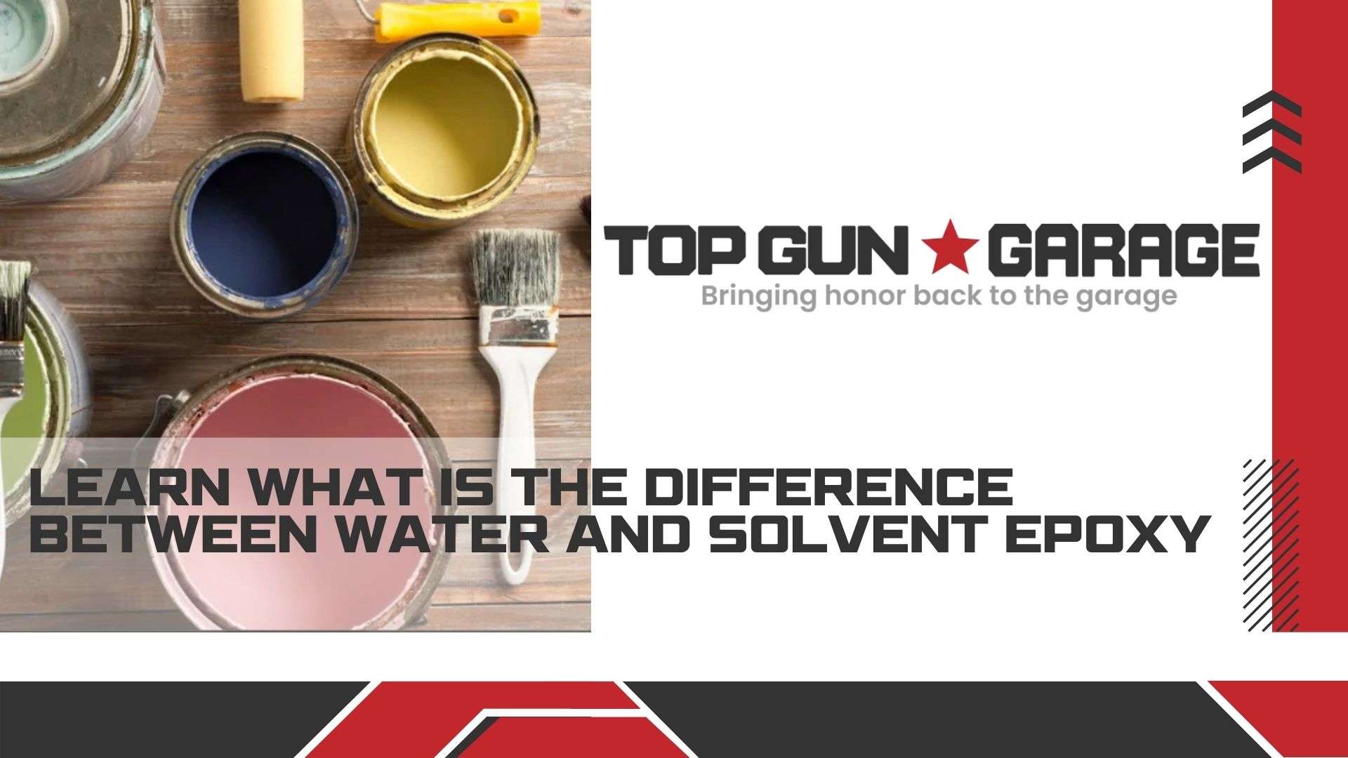 |what is the difference between water and solvent epoxy|A well-lit