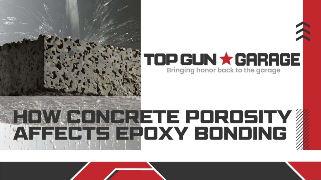 |how concrete porosity affects epoxy bonding naples|A cross-sectional view of a concrete surface