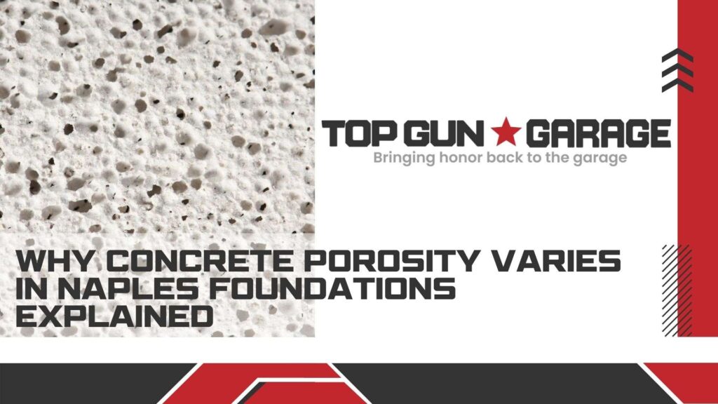 |why concrete porosity varies in naples foundations|A cross-sectional view of the concrete hydration process