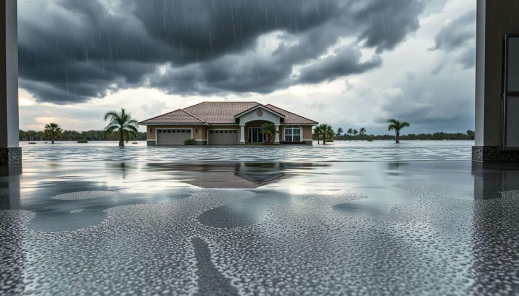 how epoxy garage floors impact flood insurance|a detailed