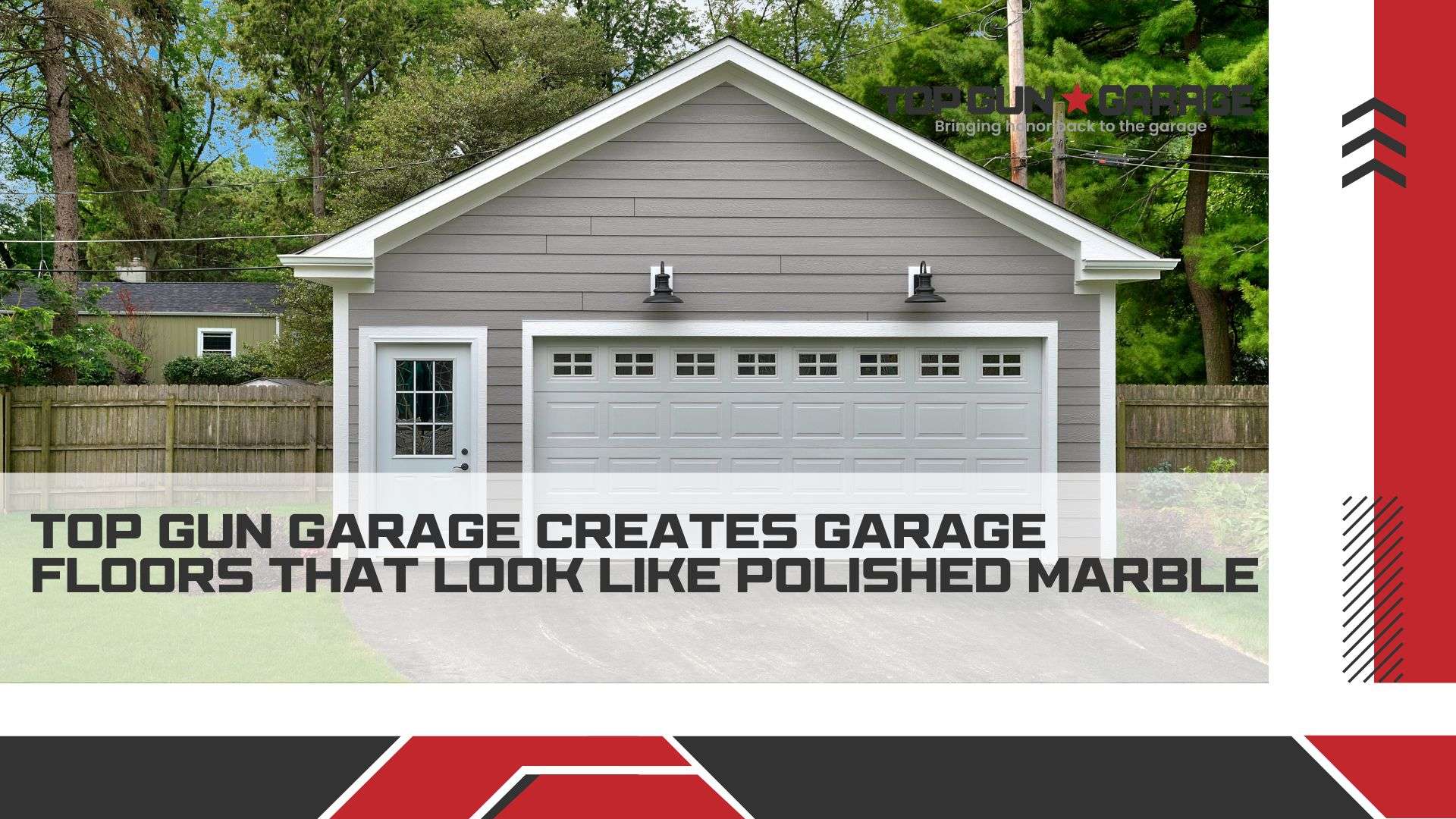 |garage floors that look like polished marble|a stunning epoxy garage floor with a sleek