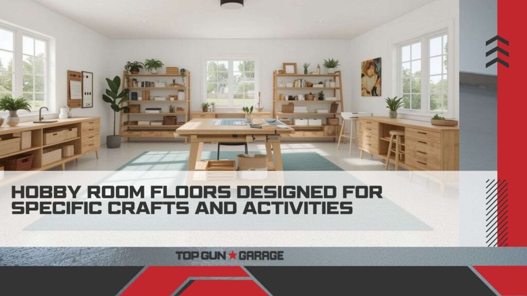 |Hobby Room Floors Designed for Specific Crafts and Activities|Hobby Room Floors Designed for Specific Crafts and Activities