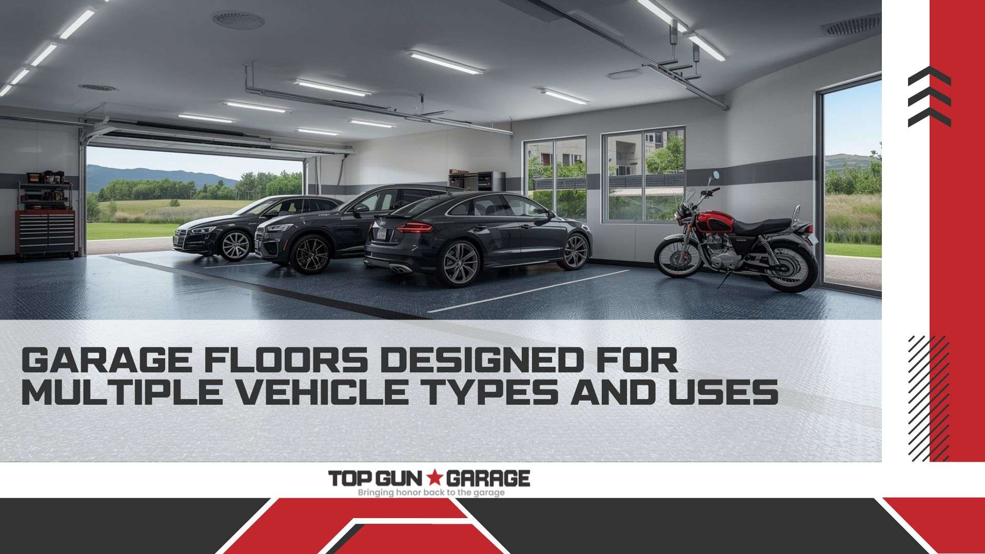 Garage Floors for Multiple Vehicle Types|Garage Floors for Multiple Vehicle Types|Garage Floors for Multiple Vehicle Types|